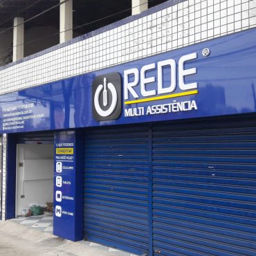 Fachada em acm santo andré rede